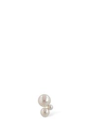 Petite Stellari Pearl Mono Earring