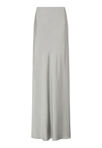 Bias Silk Blend Slip Skirt