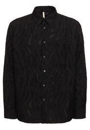 Ace Viscose Blend Jacquard Shirt