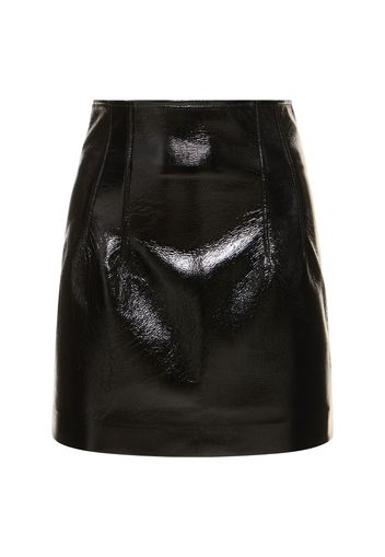 Shelby Faux Leather Mini Skirt