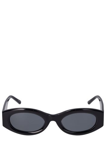 Berta Oval Acetate Sunglasses