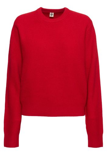 Como Wool Blend Rib Knit Sweater