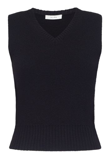 Comi Cashmere Blend Knit Vest