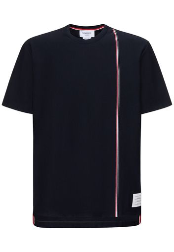 Cotton S/s T-shirt W/ Stripe