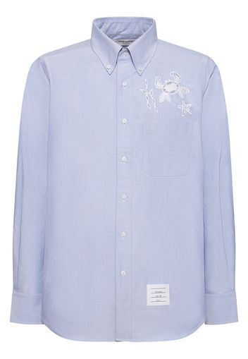 Straight Fit Button Down L/s Shirt