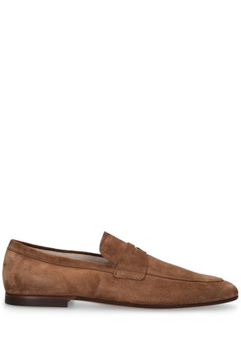 Suede Loafers