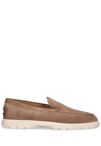 Suede Loafers