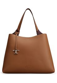 Shopping Leather Shoulder Bag