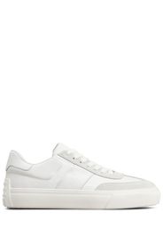 Leather & Suede Low Top Sneakers