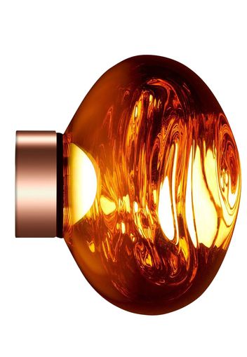 Copper Led Melt Mini Surface Wall Lamp