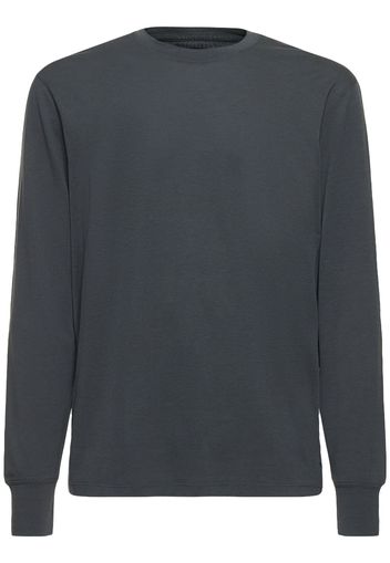 Lyocell & Cotton L/s Crewneck T-shirt