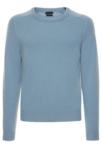 Cashmere L/s Crewneck Sweater