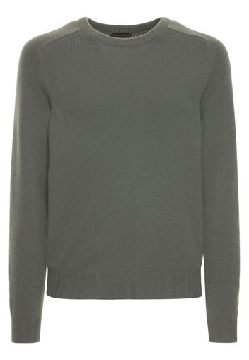 Cashmere L/s Crewneck Sweater