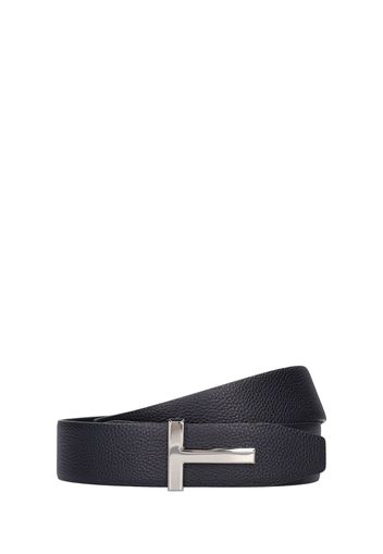 Reversible Leather T Belt