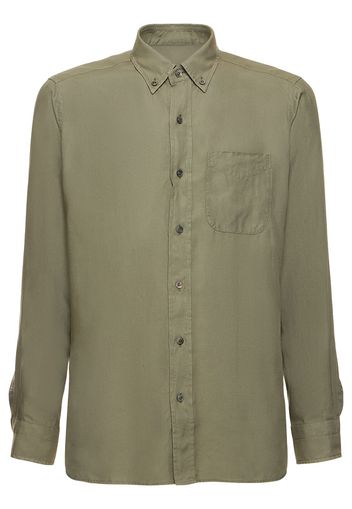 Slim Fit Lyocell Shirt