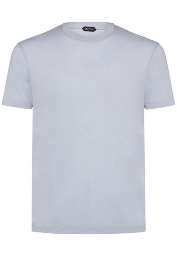 Cotton Blend Crewneck T-shirt