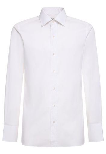 Cotton Poplin Slim Fit Shirt