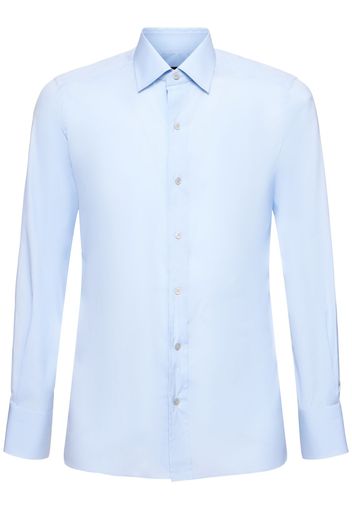 Cotton Poplin Slim Fit Shirt