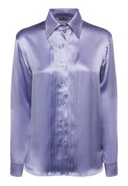 Fluid Charmeuse Silk Shirt