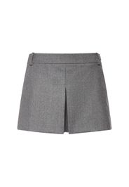 Compact Wool Shorts