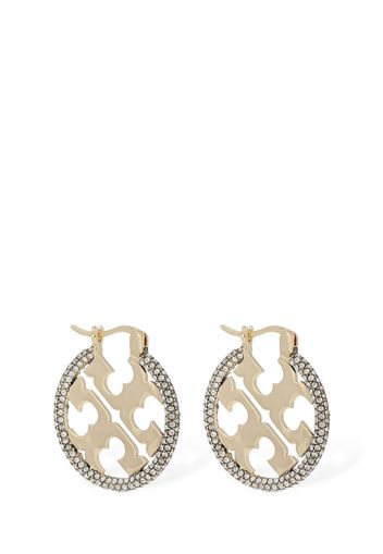 Miller Pavé Hoop Earrings