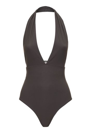 Halter Neck One Piece Swimsuit