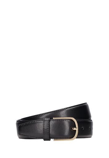 Bold Palmellata Leather Belt