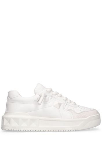 Xl One Stud Leather Sneakers