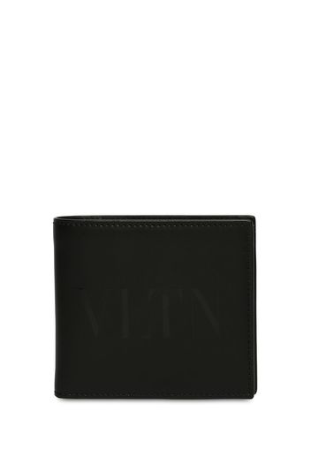 Vltn Logo Leather Card Holder