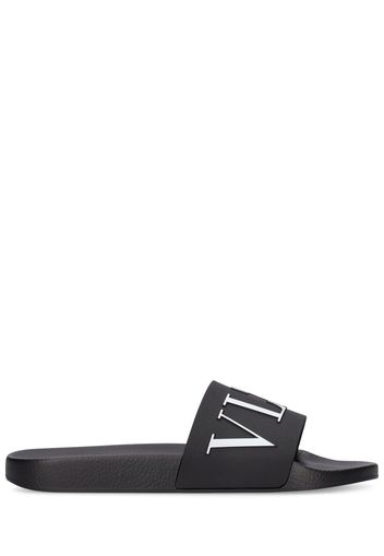 Vltn Logo Slide Sandals