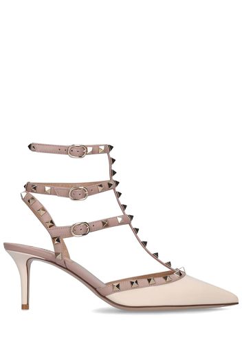 65mm Rockstud Patent Leather Pumps