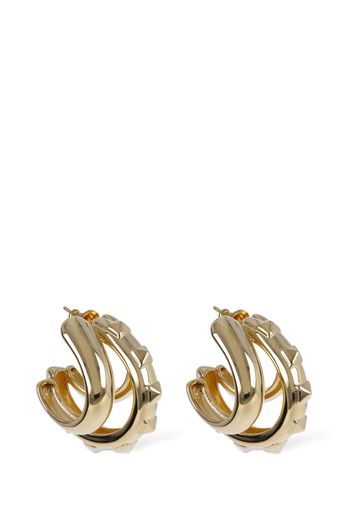 Rockstud Hoop Earrings