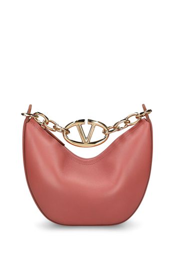 Mini Vlogo Moon Leather Top Handle Bag