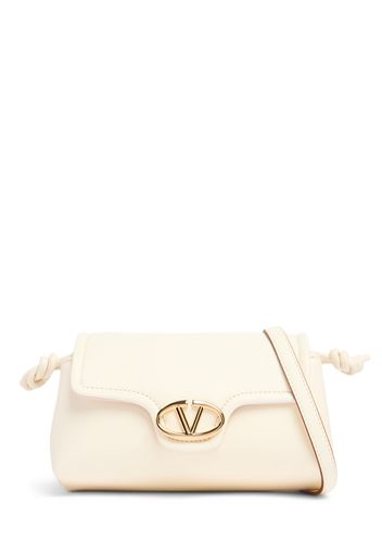 Mini Vlogo Leather Shoulder Bag