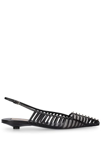 20mm Rockstud Leather Sandals