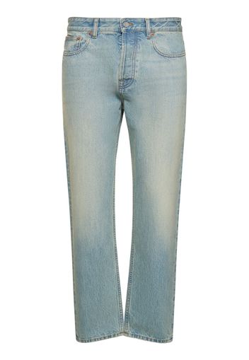 Cotton Denim Regular Jeans