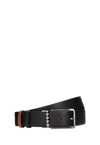 35mm Reversible Buckle Leather Belt