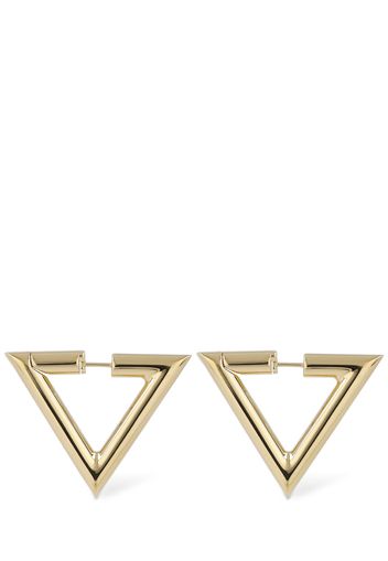 V Signature Huggie Earrings