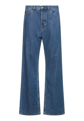 Medium Wash 5-pocket Jeans