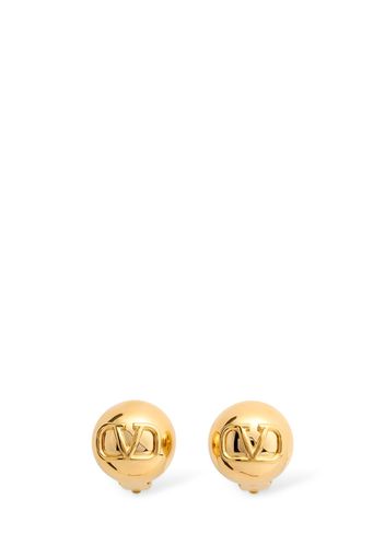 Vlogo Signature Clip-on Earrings