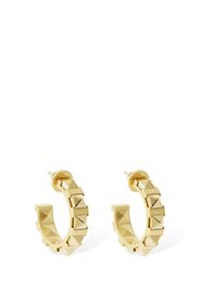 Rockstud Hoop Earrings