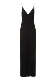 Silk Cady Couture Open Back Jumpsuit