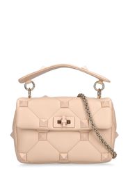 Roman Stud Leather Shoulder Bag