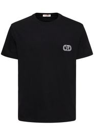 Regular Fit Cotton T-shirt W/ Logo