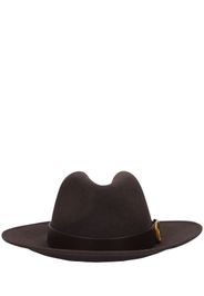 V Logo Signature Fedora Hat