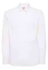 Cotton Plastron Shirt