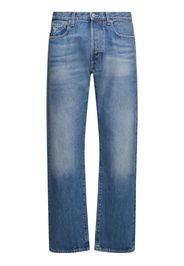 Dirty Medium Wash 5 Pocket Jeans