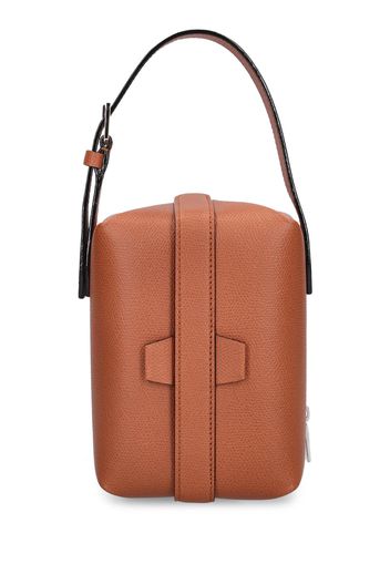 Tric Trac Leather Top Handle Bag