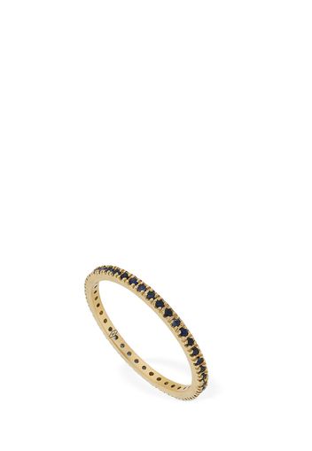 Annagreta Thin 18kt Gold & Sapphire Ring