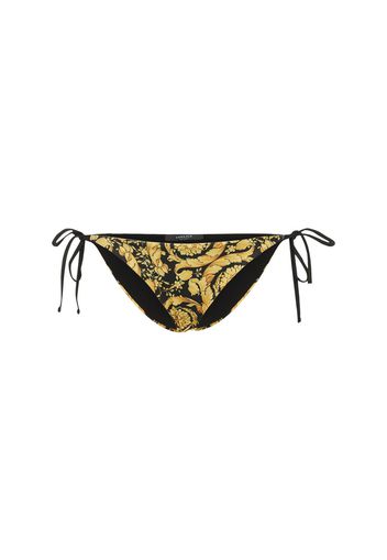 Baroque Print Bikini Bottoms